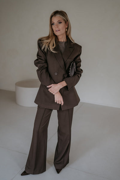 Torpore blazer I Chocolate Brown - Wild Souls by JV® - Blazers