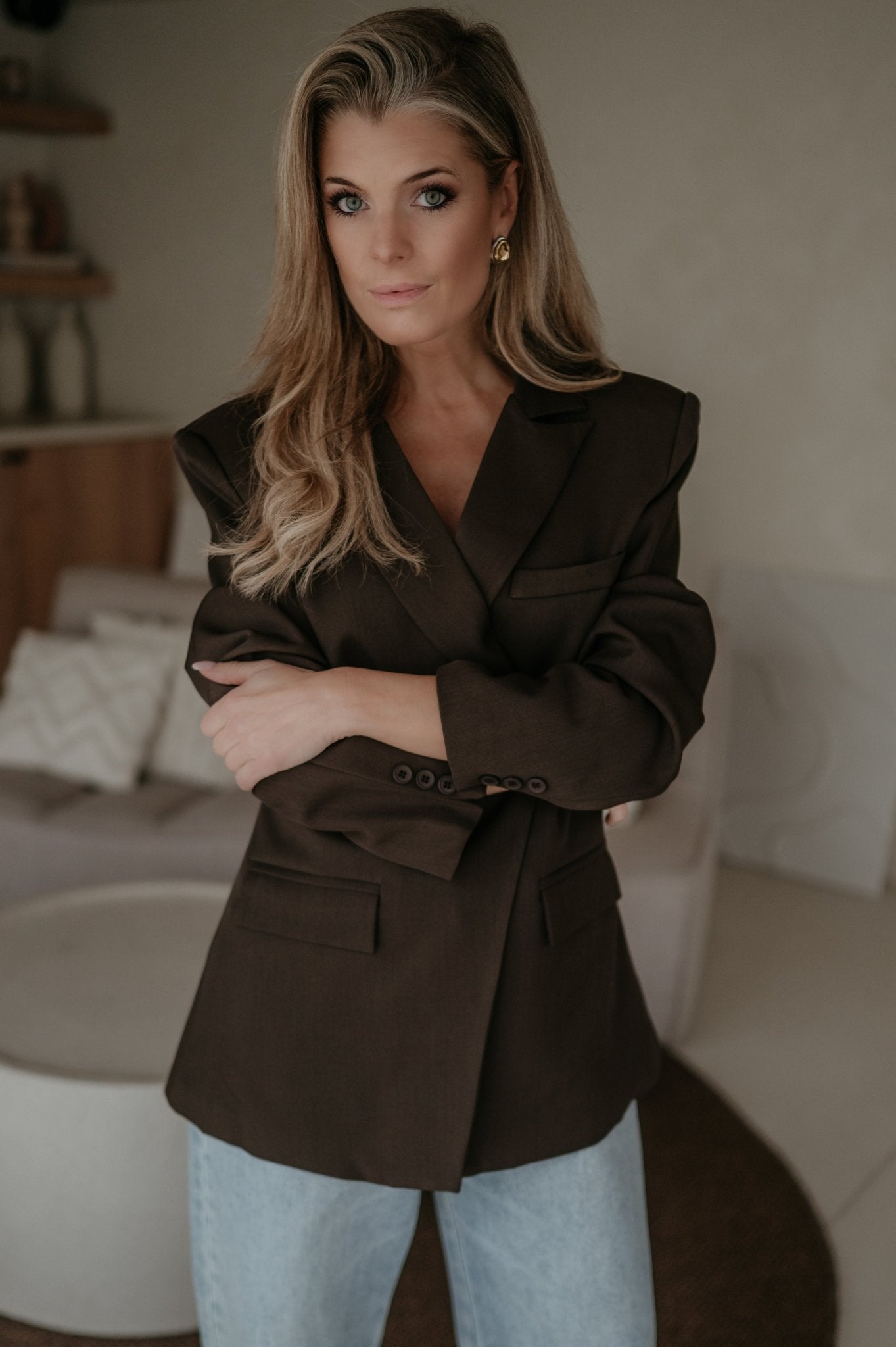 Torpore blazer I Chocolate Brown - Wild Souls by JV® - Blazers