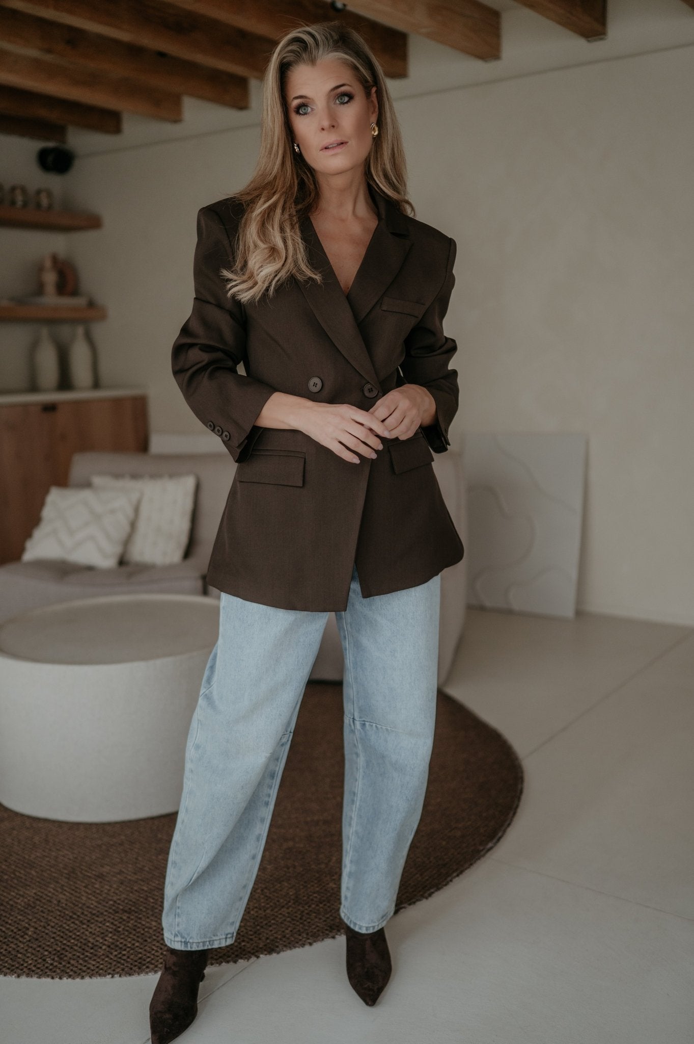 Torpore blazer I Chocolate Brown - Wild Souls by JV® - Blazers