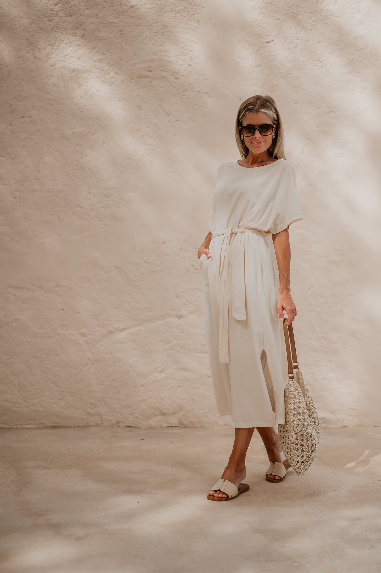 Tosco dress I Ecru - Wild Souls by JV® - Dresses