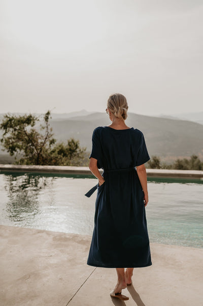 Tosco dress I Navy Blue - Wild Souls by JV® - Dresses