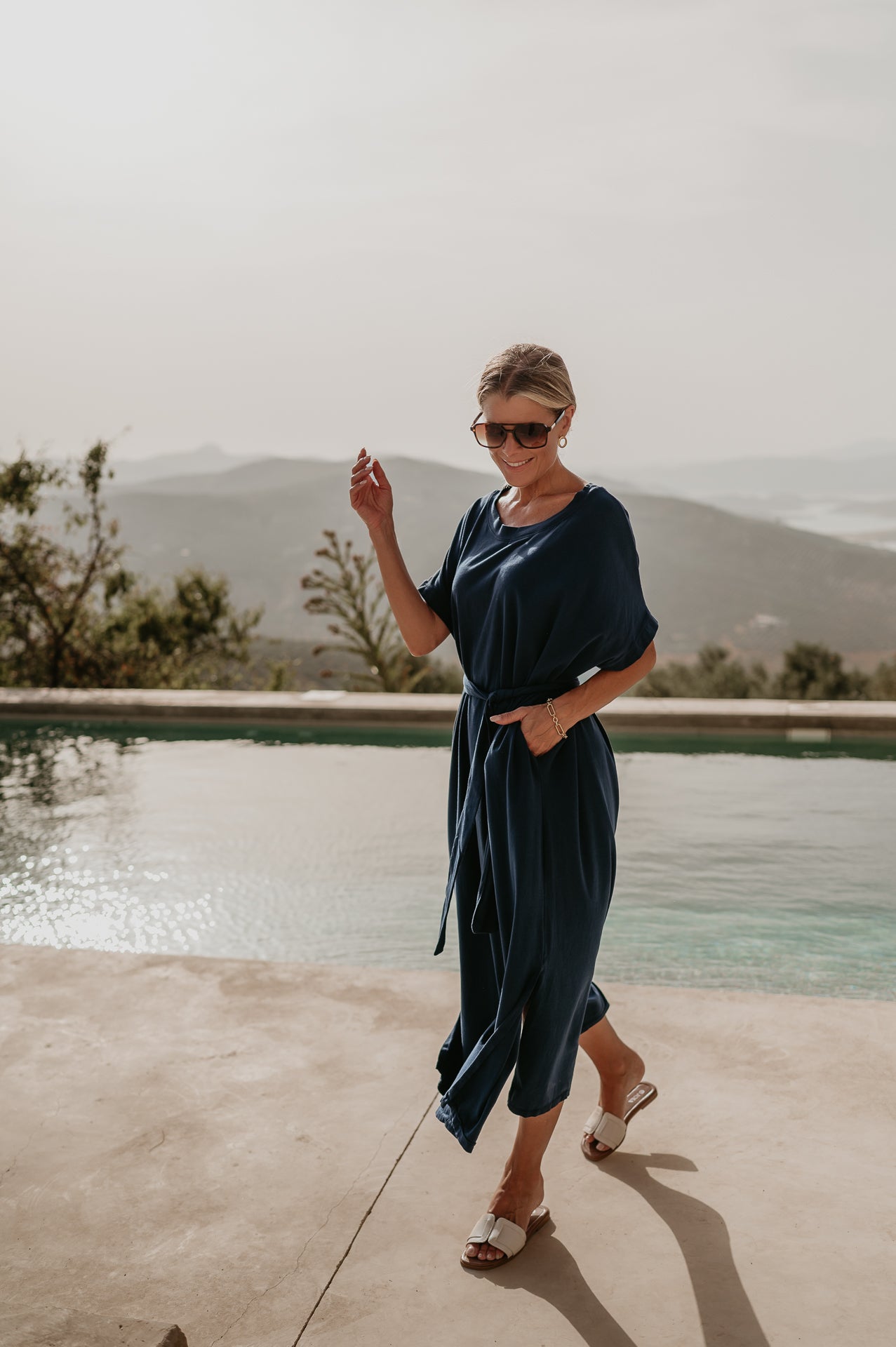 Tosco dress I Navy Blue - Wild Souls by JV® - Dresses