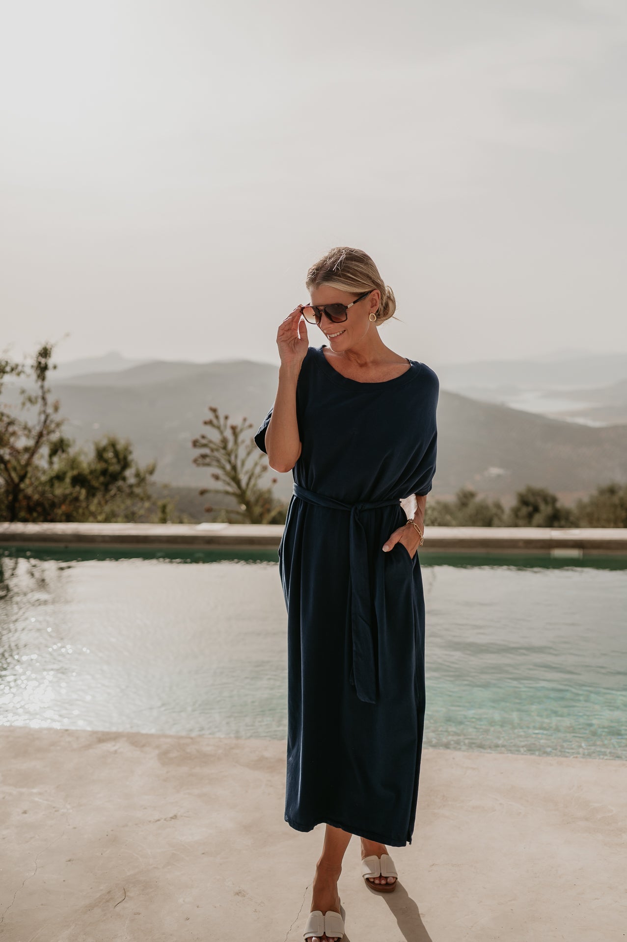 Tosco dress I Navy Blue - Wild Souls by JV® - Dresses