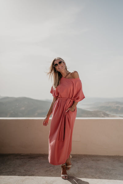 Tosco dress I Old Rose - Wild Souls by JV® - Dresses