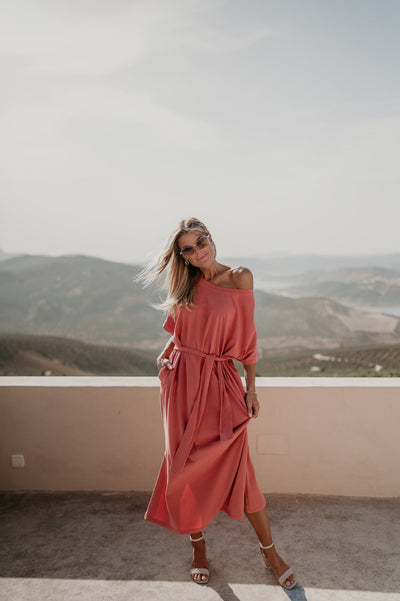 Tosco dress I Old Rose - Wild Souls by JV® - Dresses