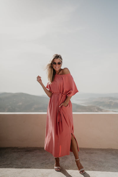 Tosco dress I Old Rose - Wild Souls by JV® - Dresses
