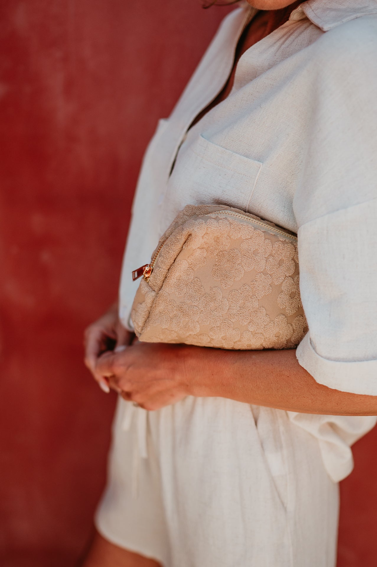 Tosso toiletry bag I Beige - Wild Souls by JV® - Toiletry Bags