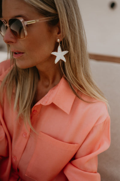Tralcio earrings I Ecru - Wild Souls by JV® - Earrings
