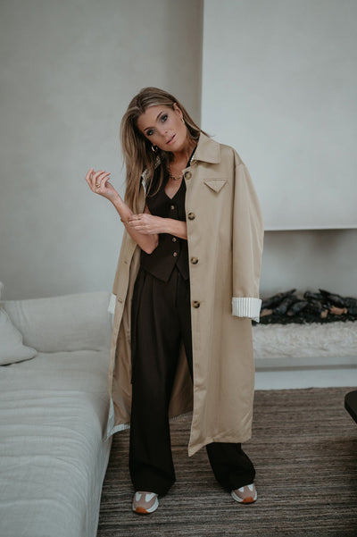 Tremiti coat I Beige - Wild Souls by JV® - Coats