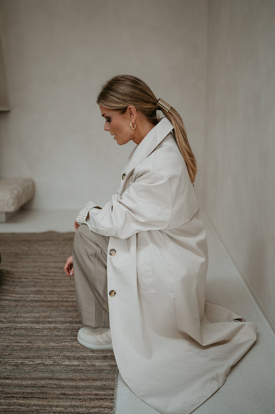 Tremiti coat I Ecru - Wild Souls by JV® - Coats