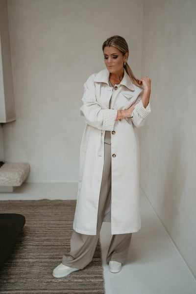 Tremiti coat I Ecru - Wild Souls by JV® - Coats