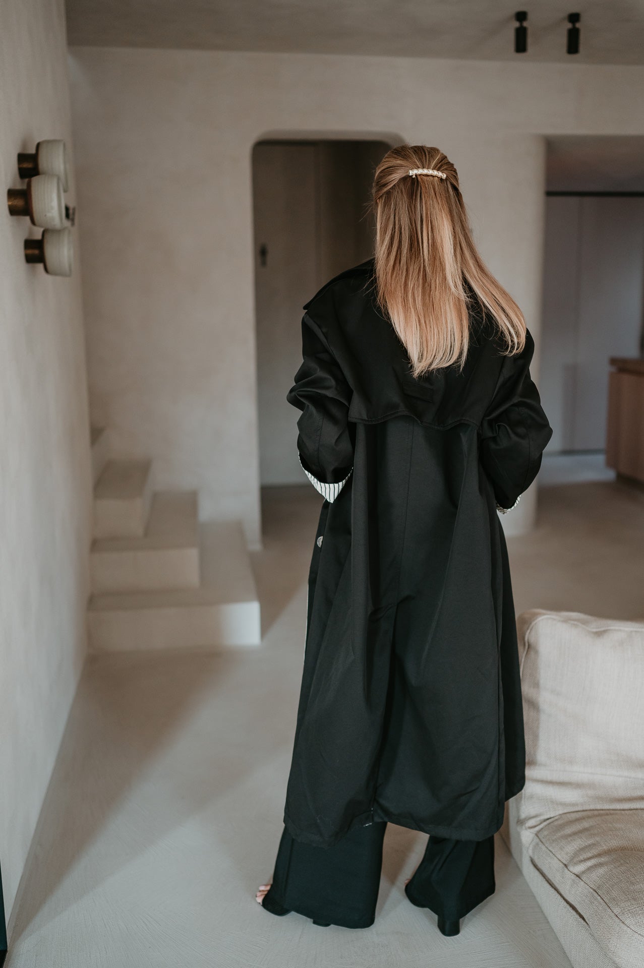 Tremiti trenchcoat I Black - Wild Souls by JV® - Coats