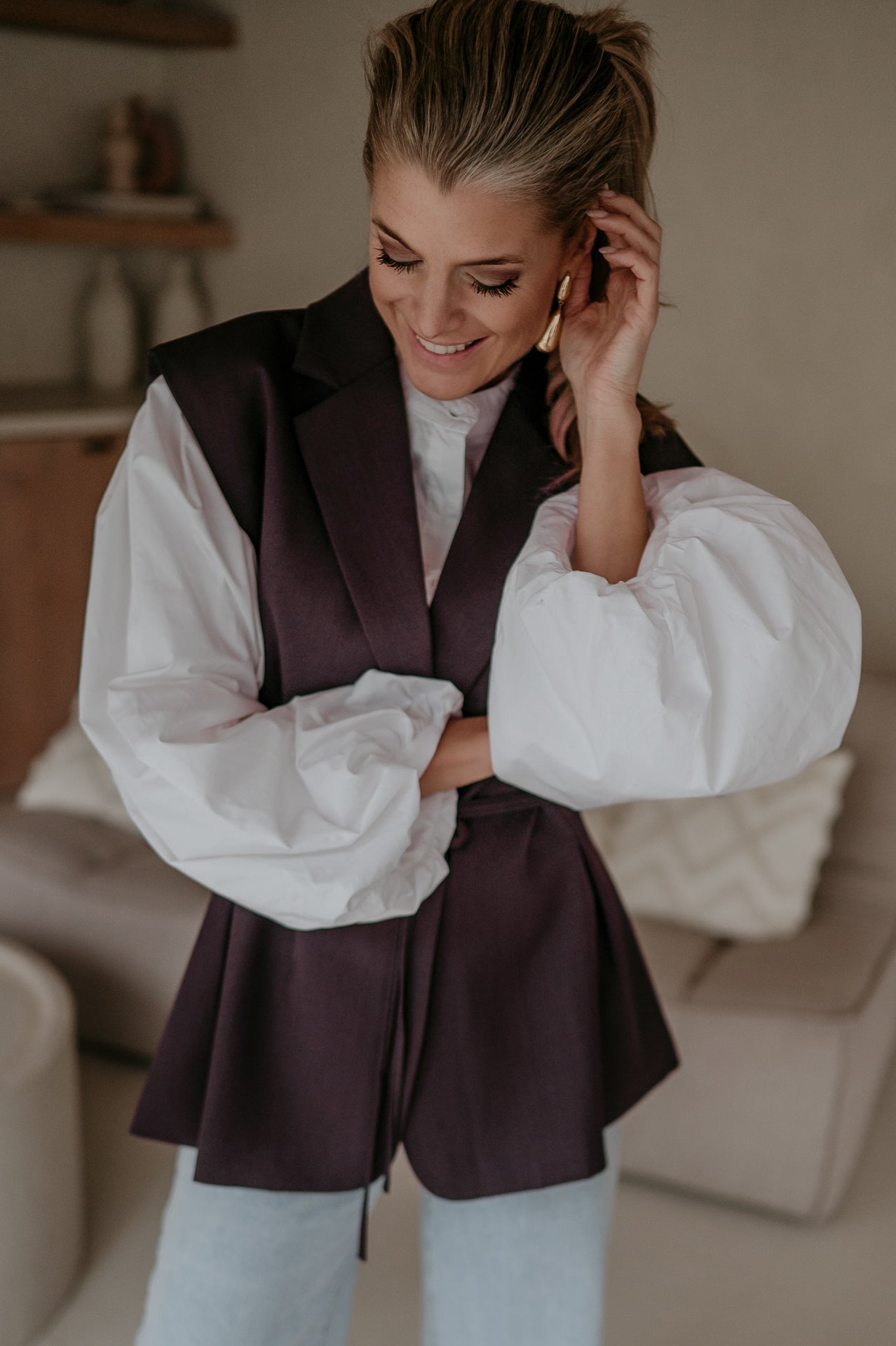 Trode blazer I Aubergine - Wild Souls by JV® - 