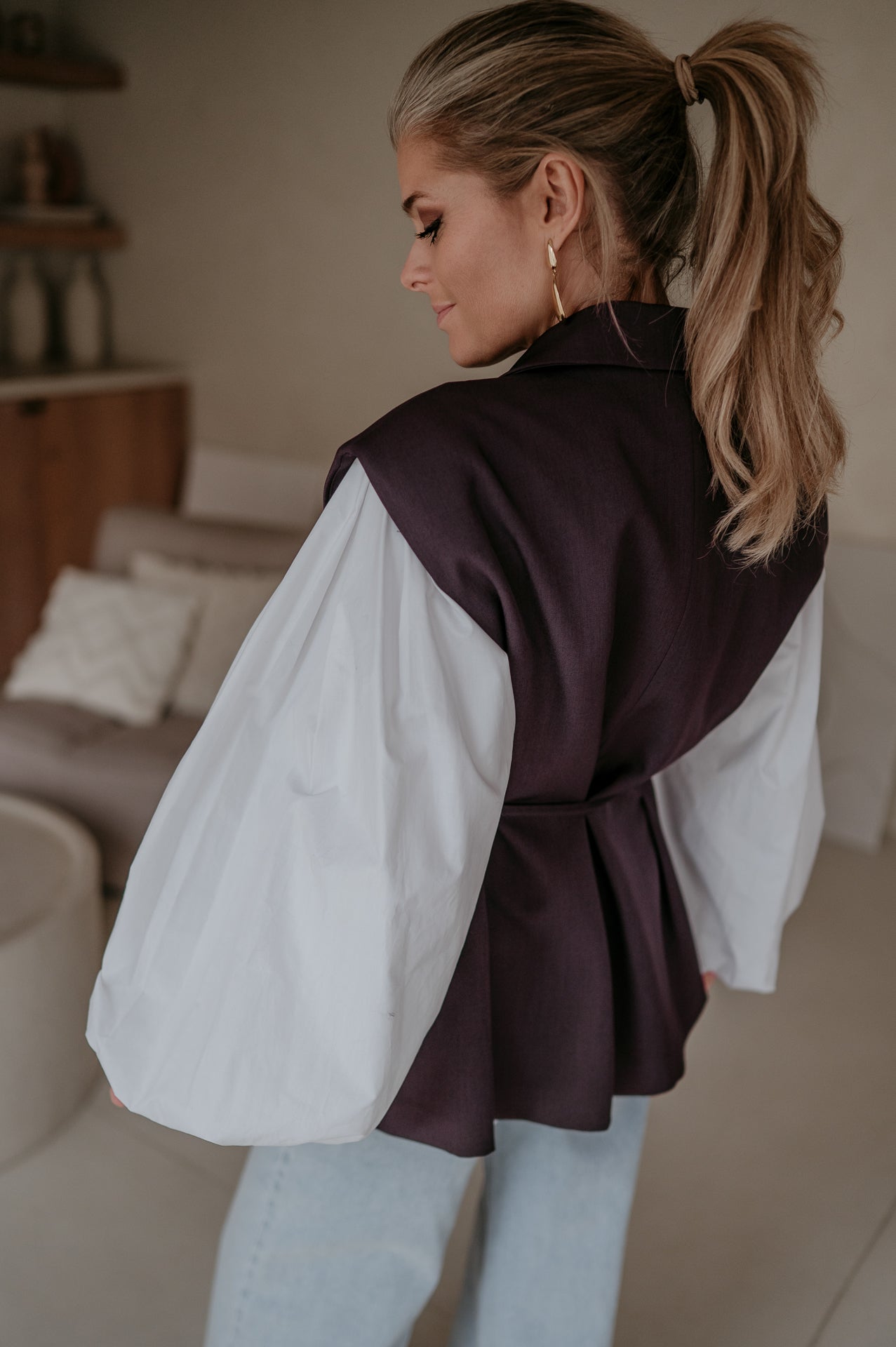 Trode blazer I Aubergine - Wild Souls by JV® - 