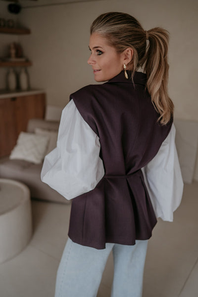 Trode blazer I Aubergine - Wild Souls by JV® - 