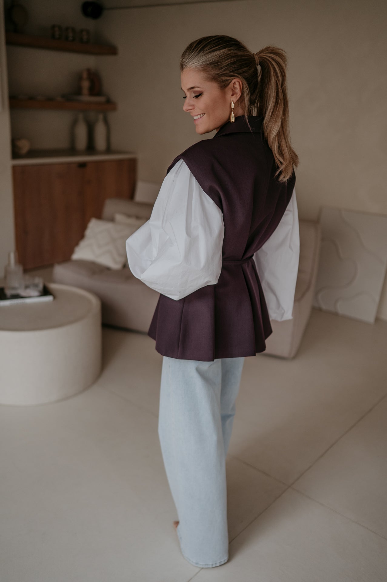 Trode blazer I Aubergine - Wild Souls by JV® - 