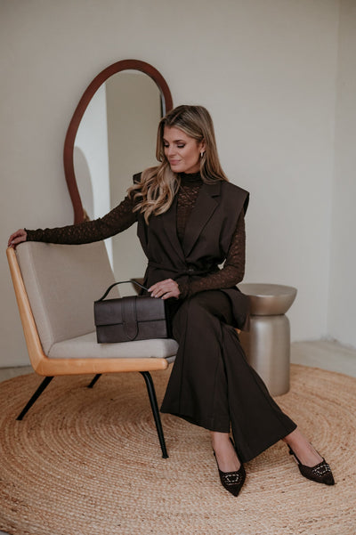 Trode blazer I Chocolate Brown - Wild Souls by JV® - Blazers