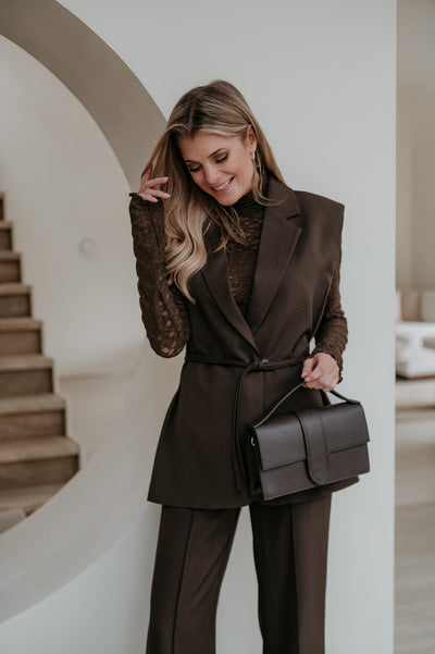 Trode blazer I Chocolate Brown - Wild Souls by JV® - Blazers