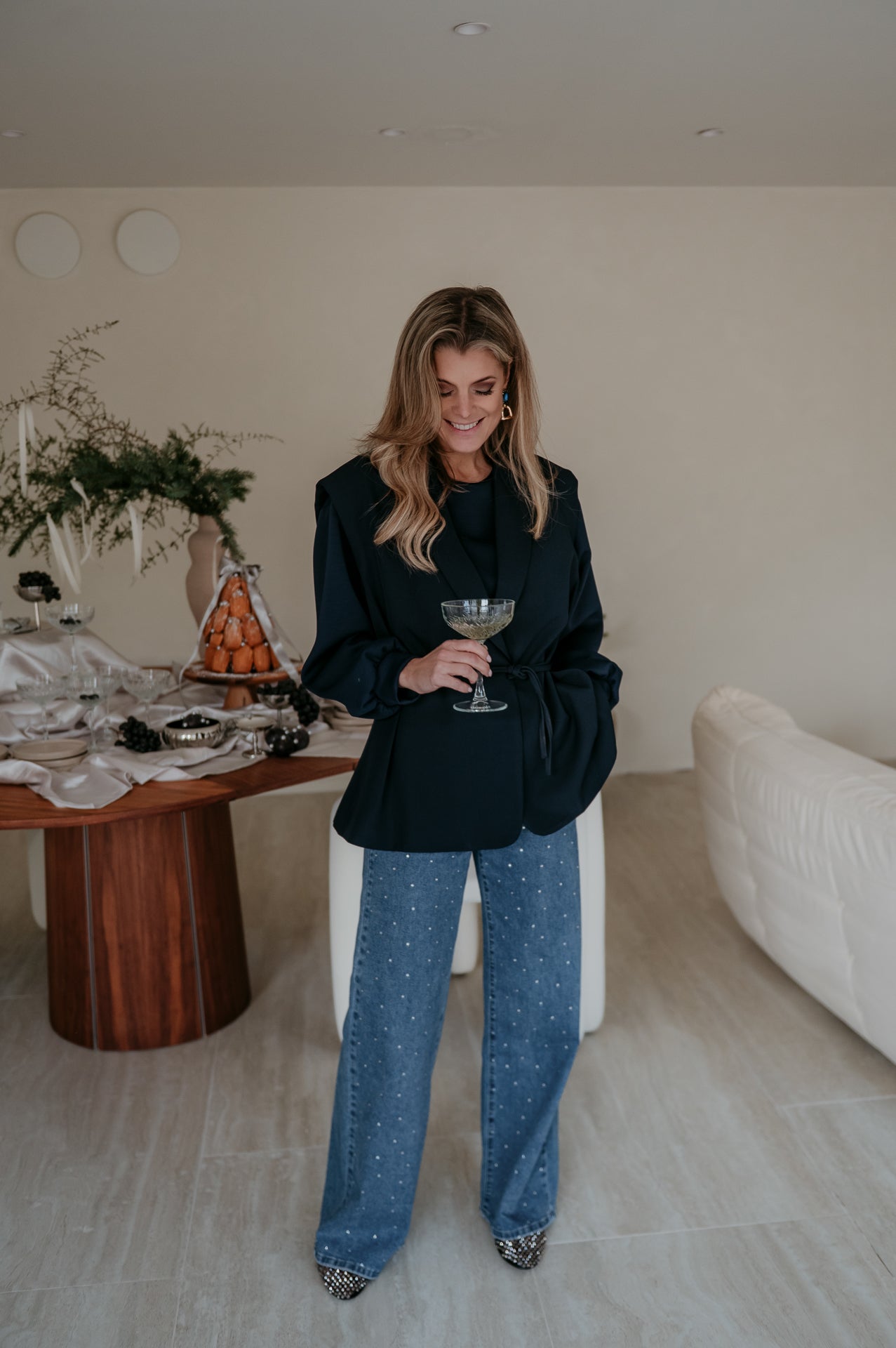 Trode blazer I Navy Blue - Wild Souls by JV® - Blazers