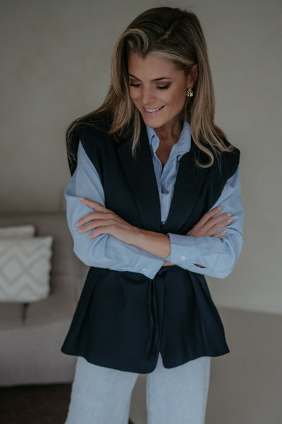 Trode blazer I Navy Blue - Wild Souls by JV® - Blazers