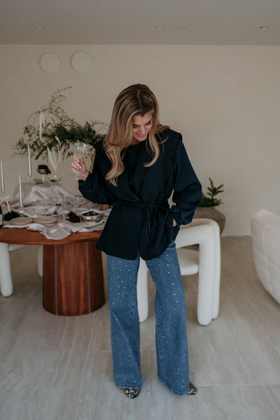 Trode blazer I Navy Blue - Wild Souls by JV® - Blazers