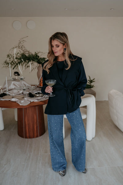 Trode blazer I Navy Blue - Wild Souls by JV® - Blazers