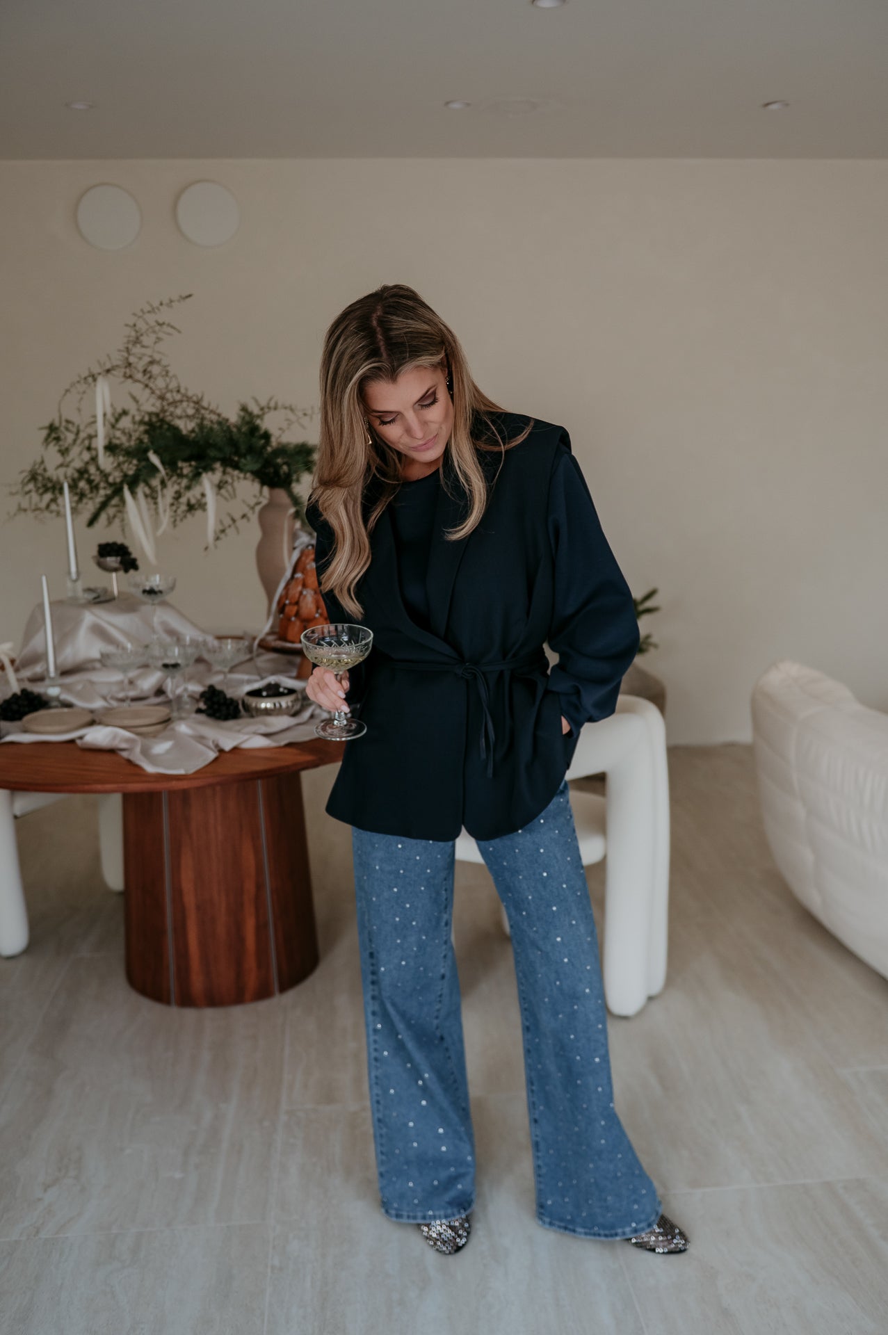 Trode blazer I Navy Blue - Wild Souls by JV® - Blazers