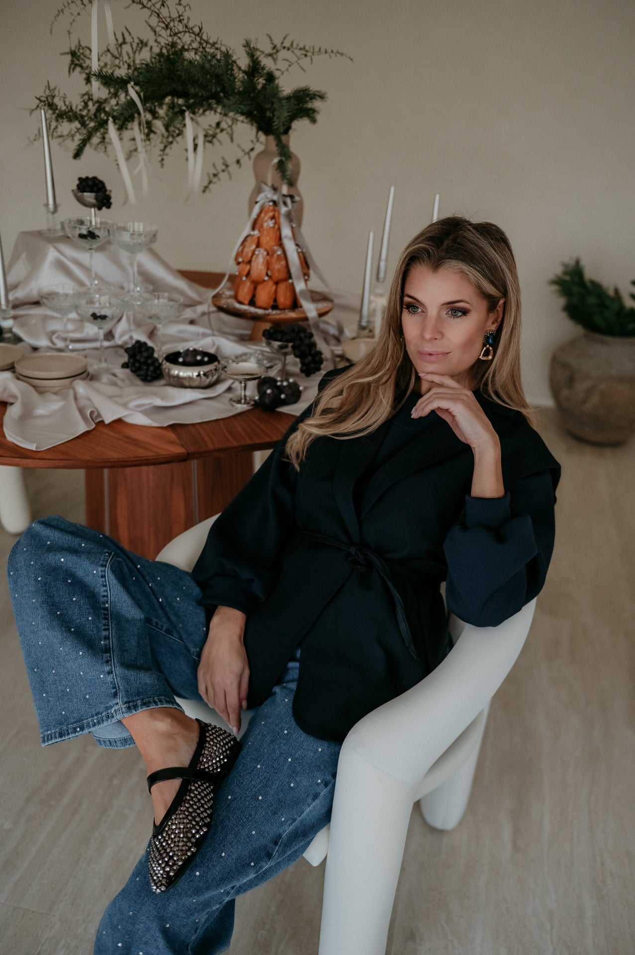 Trode blazer I Navy Blue - Wild Souls by JV® - Blazers