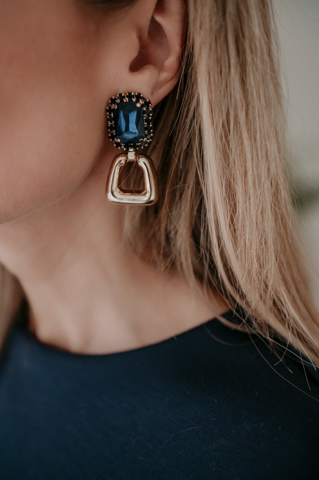 Truva earrings I Blue - Wild Souls by JV® - Earrings