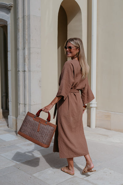 Tuono dress I Chocolate Brown - Wild Souls by JV® - Dresses