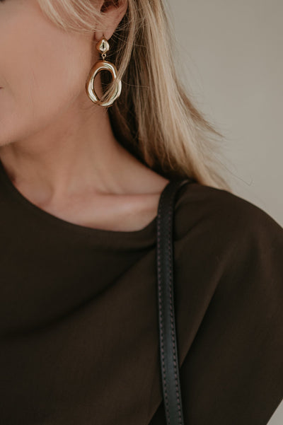 Ululato earrings I Gold - Wild Souls by JV® - Earrings
