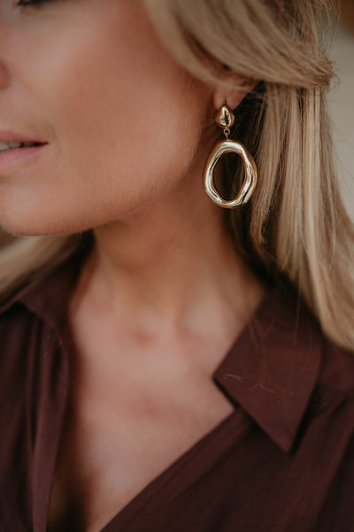 Ululato earrings I Gold - Wild Souls by JV® - Earrings