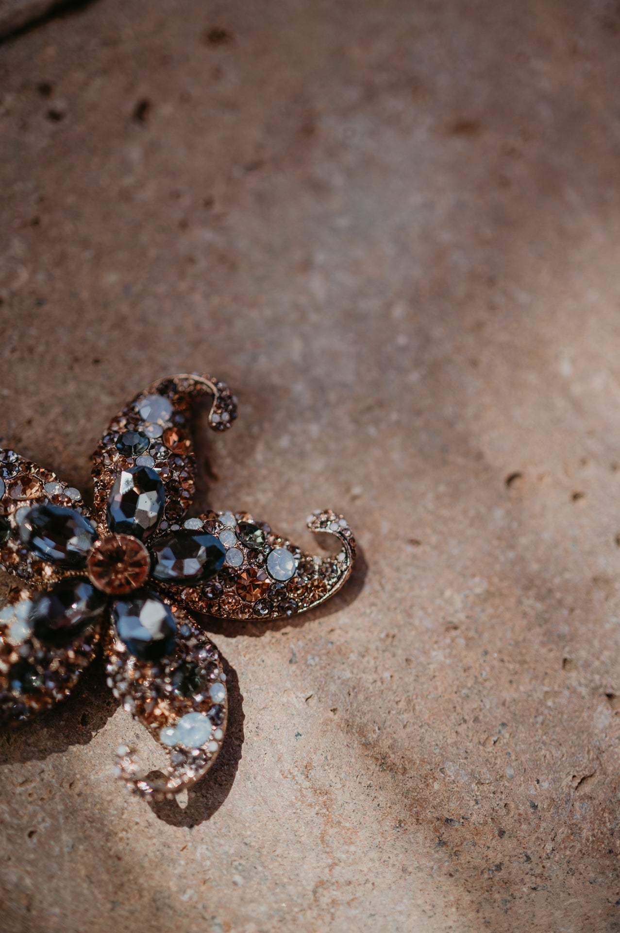Uragano brooch I Champagne - Wild Souls by JV® - Brooches