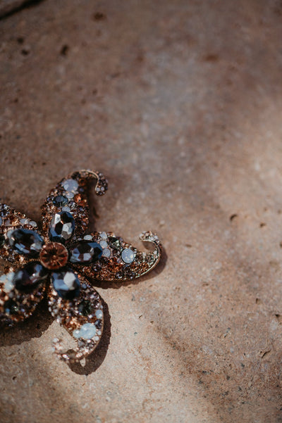 Uragano brooch I Champagne - Wild Souls by JV® - Brooches