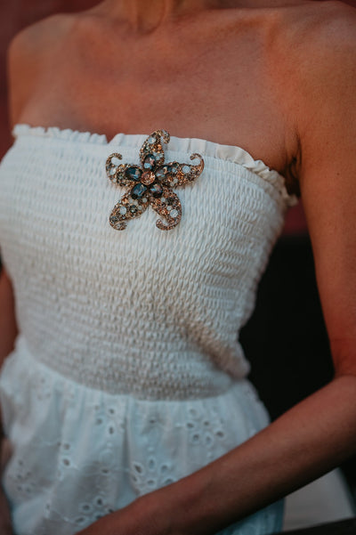 Uragano brooch I Champagne - Wild Souls by JV® - Brooches