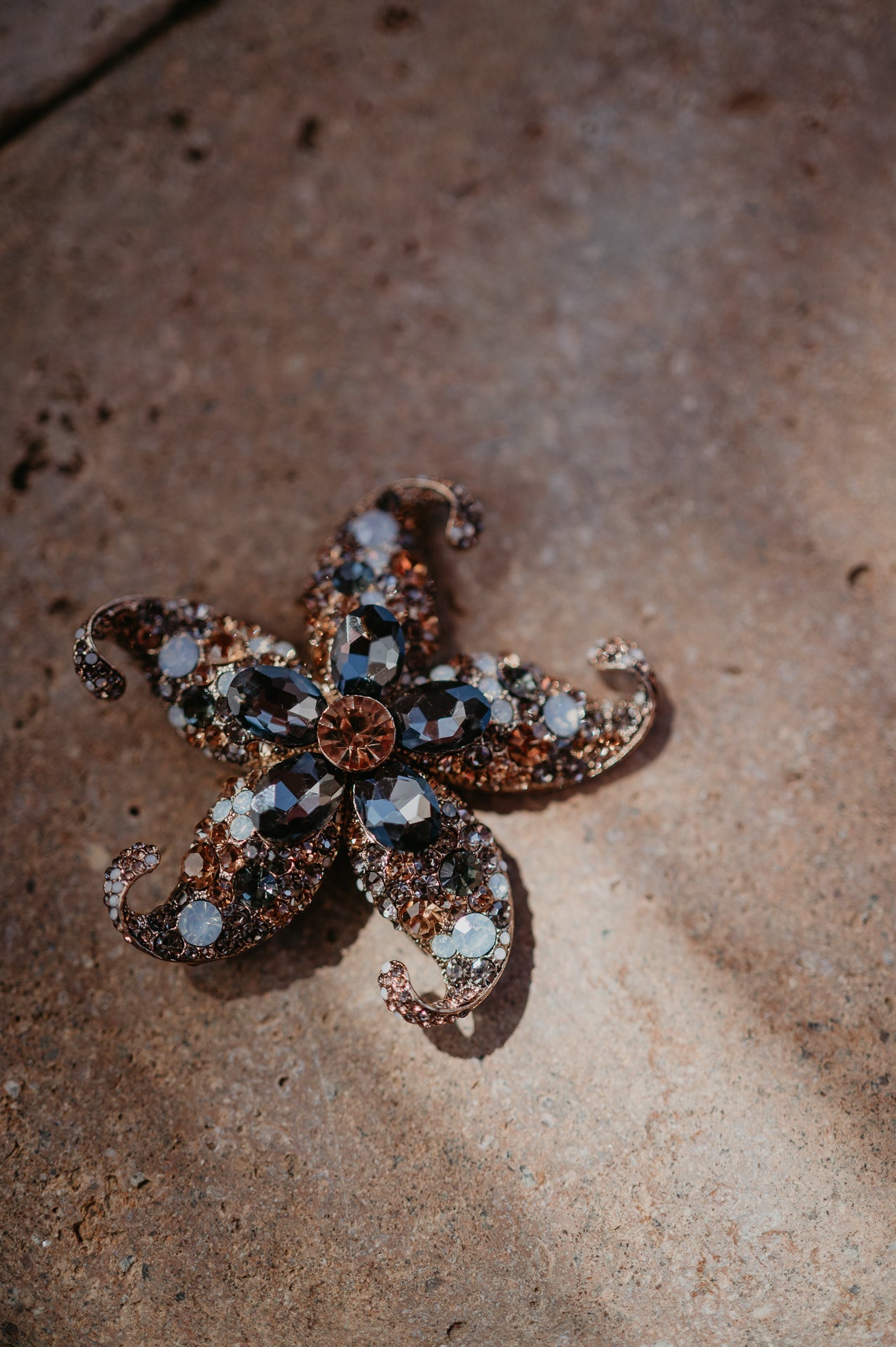 Uragano brooch I Champagne - Wild Souls by JV® - Brooches