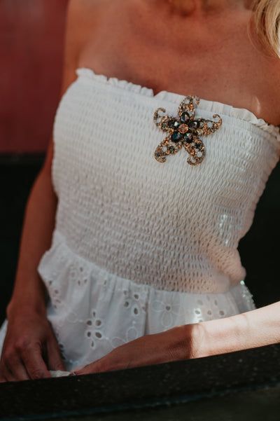 Uragano brooch I Champagne - Wild Souls by JV® - Brooches