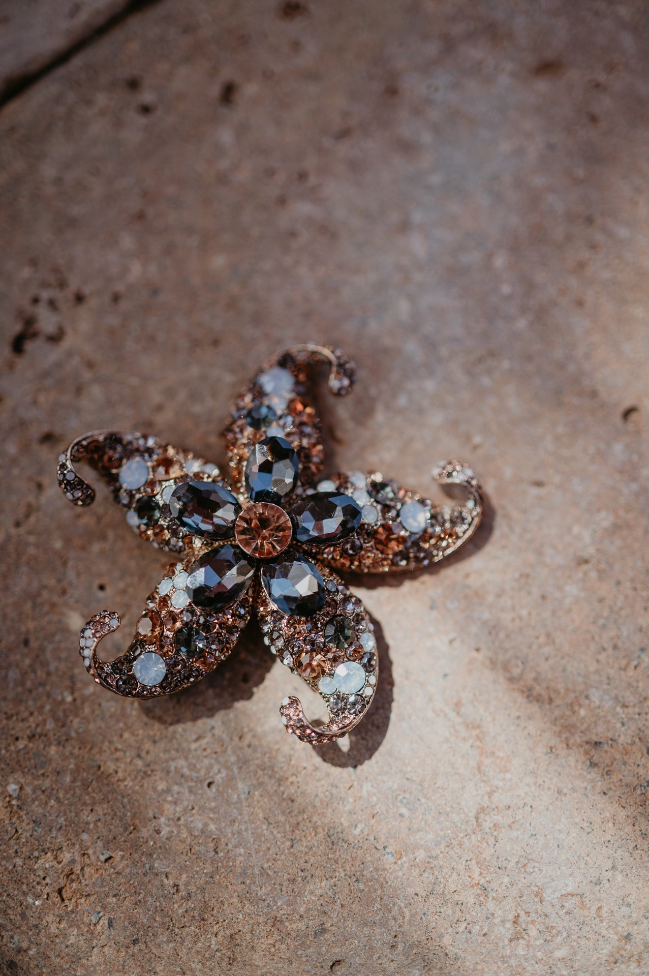 Uragano brooch I Champagne - Wild Souls by JV® - Brooches