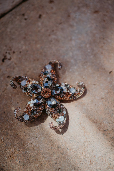 Uragano brooch I Champagne - Wild Souls by JV® - Brooches