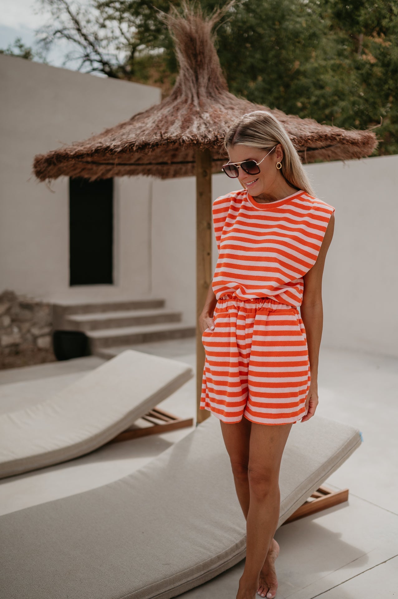Urgeva short I Orange - Wild Souls by JV® - Shorts