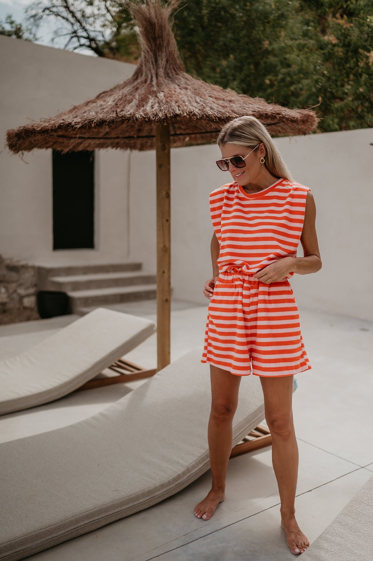 Urgeva short I Orange - Wild Souls by JV® - Shorts