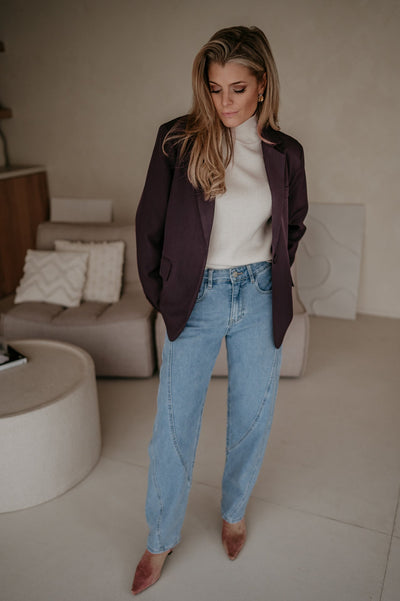 Urticante blazer I Aubergine - Wild Souls by JV® - 