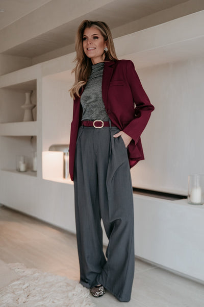 Urticante blazer I Burgundy - Wild Souls by JV® - Blazers