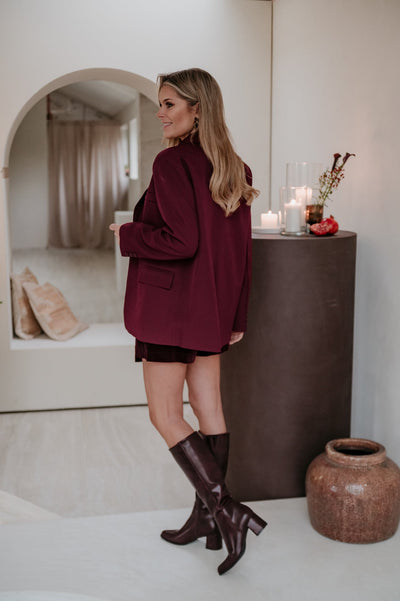 Urticante blazer I Burgundy - Wild Souls by JV® - Blazers