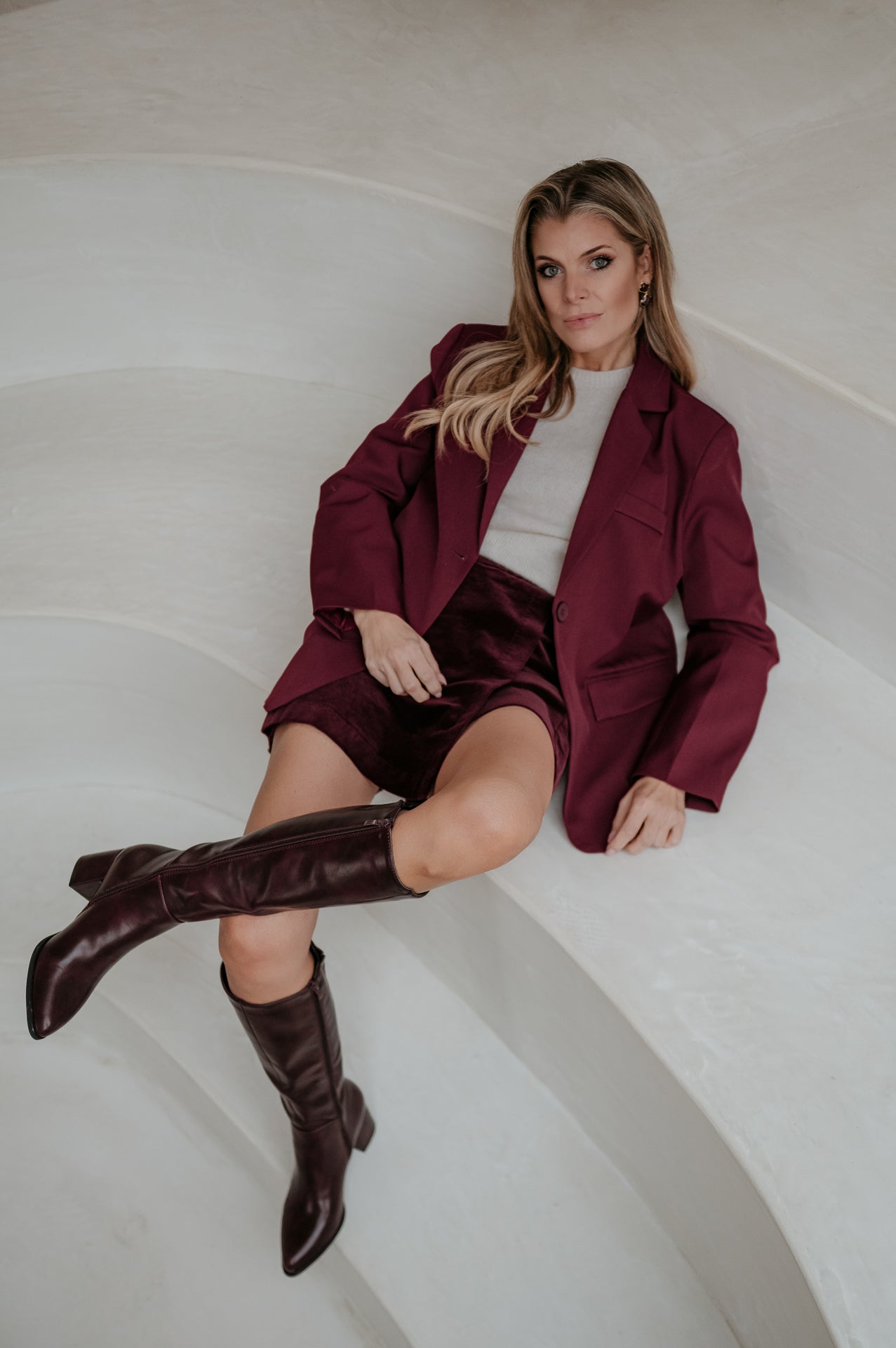 Urticante blazer I Burgundy - Wild Souls by JV® - Blazers
