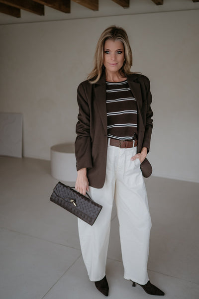 Urticante blazer I Chocolate Brown - Wild Souls by JV® - Blazers
