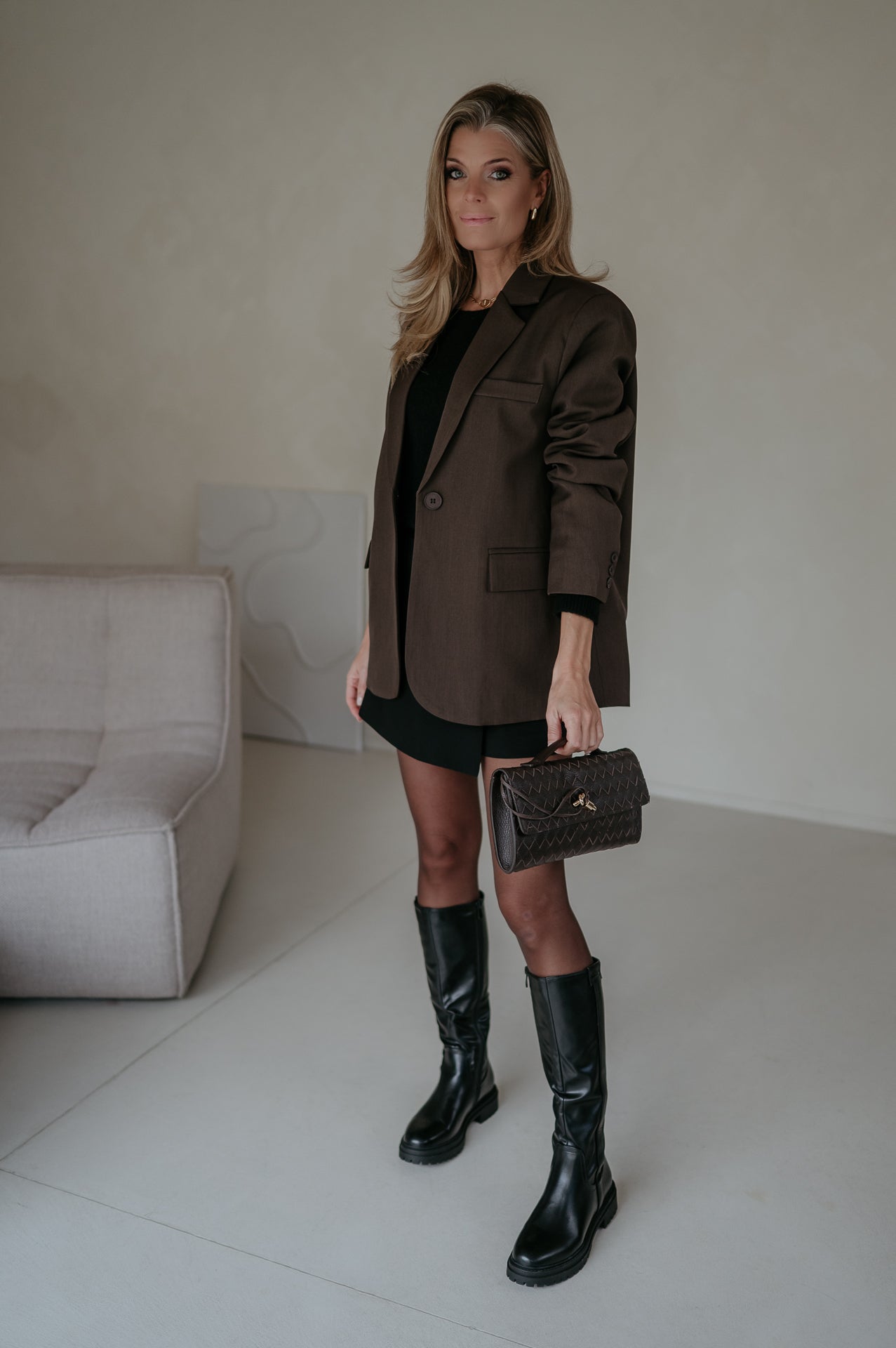 Urticante blazer I Chocolate Brown - Wild Souls by JV® - Blazers