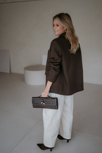 Urticante blazer I Chocolate Brown - Wild Souls by JV® - Blazers
