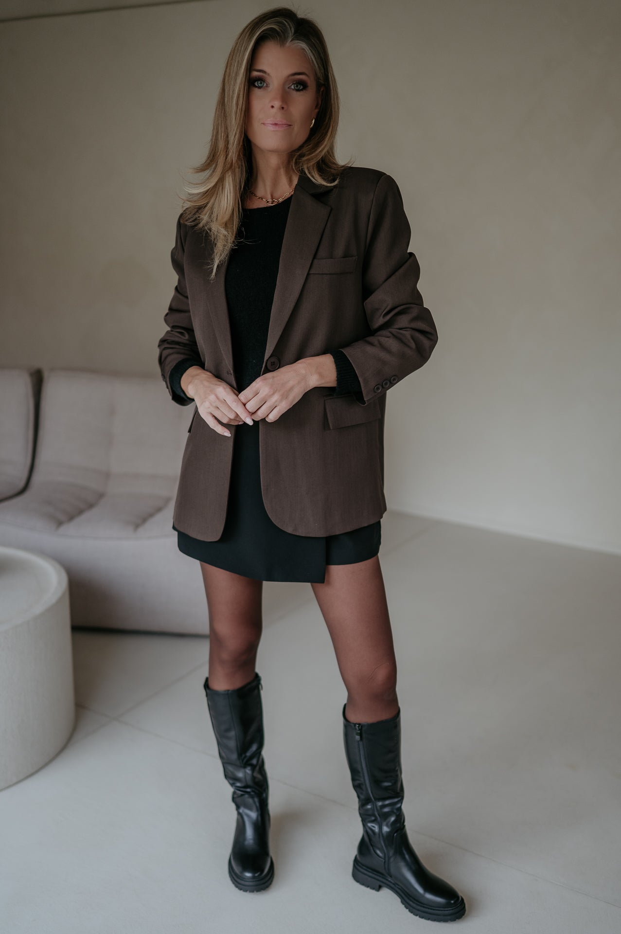 Urticante blazer I Chocolate Brown - Wild Souls by JV® - Blazers