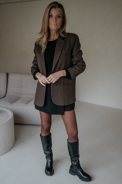 Urticante blazer I Chocolate Brown - Wild Souls by JV® - Blazers